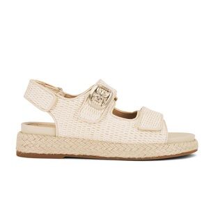 Women’s Sam Edelman Arlo Strappy Sandal Linen Raffia